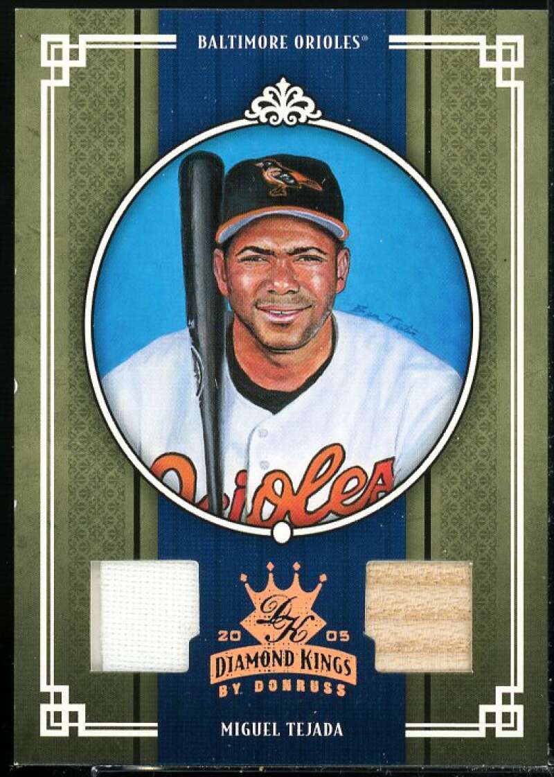 Miguel Tejada Card 2005 Diamond Kings Materials Bronze #28  Image 1