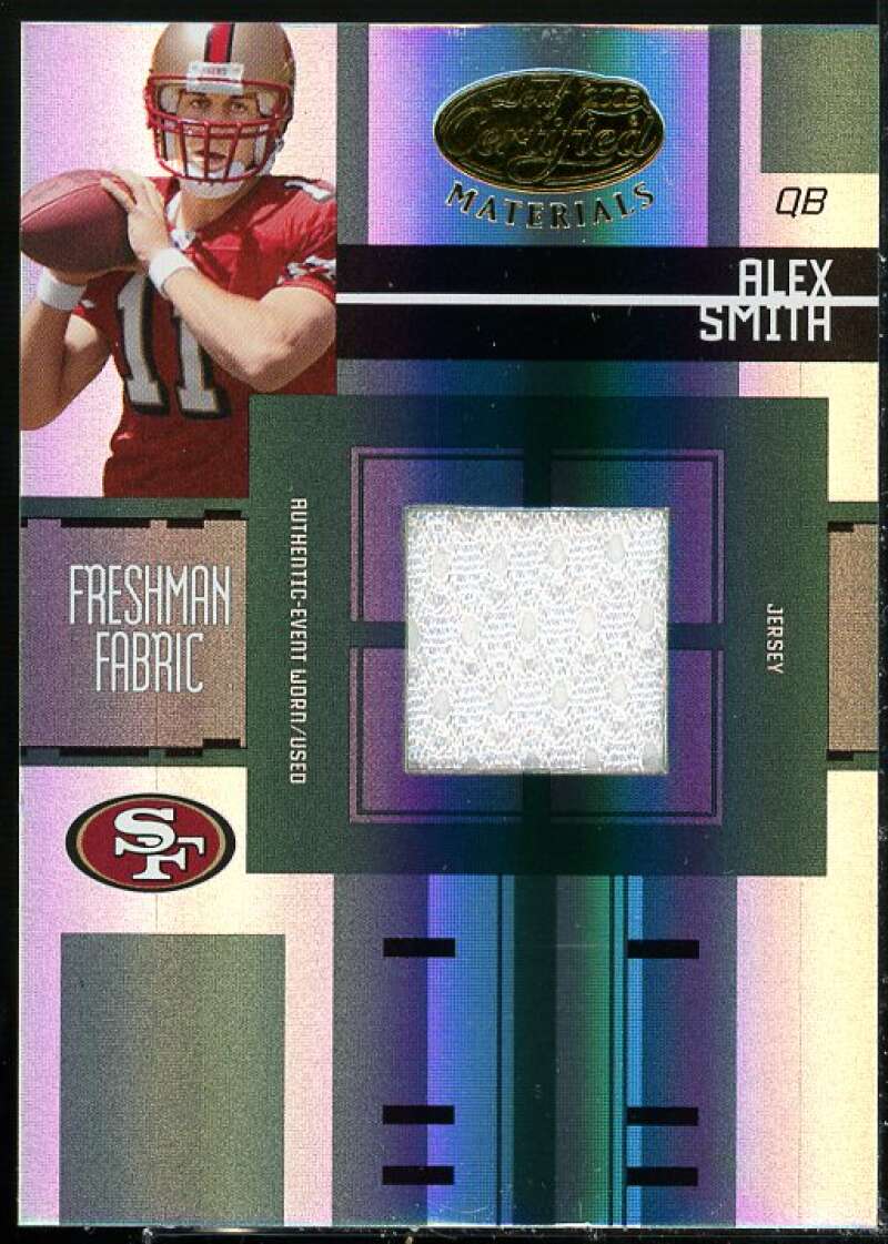 Alex Smith Card 2005 Leaf Certified Materials RC #202  Image 1