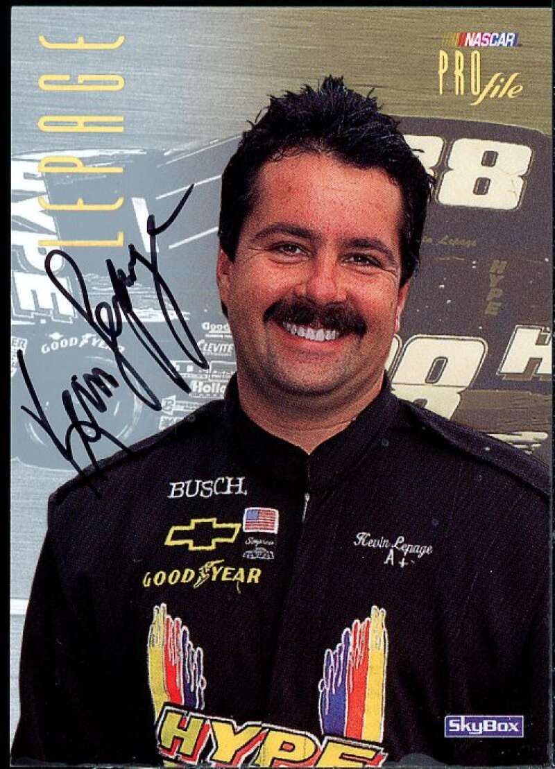 Kevin Lepage Card 1997 SkyBox Profile Autographs #59  Image 1