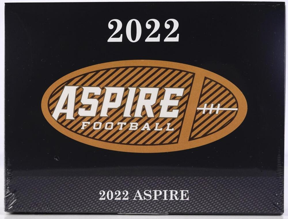 2022 Sage Aspire Football Hobby Box Image 1