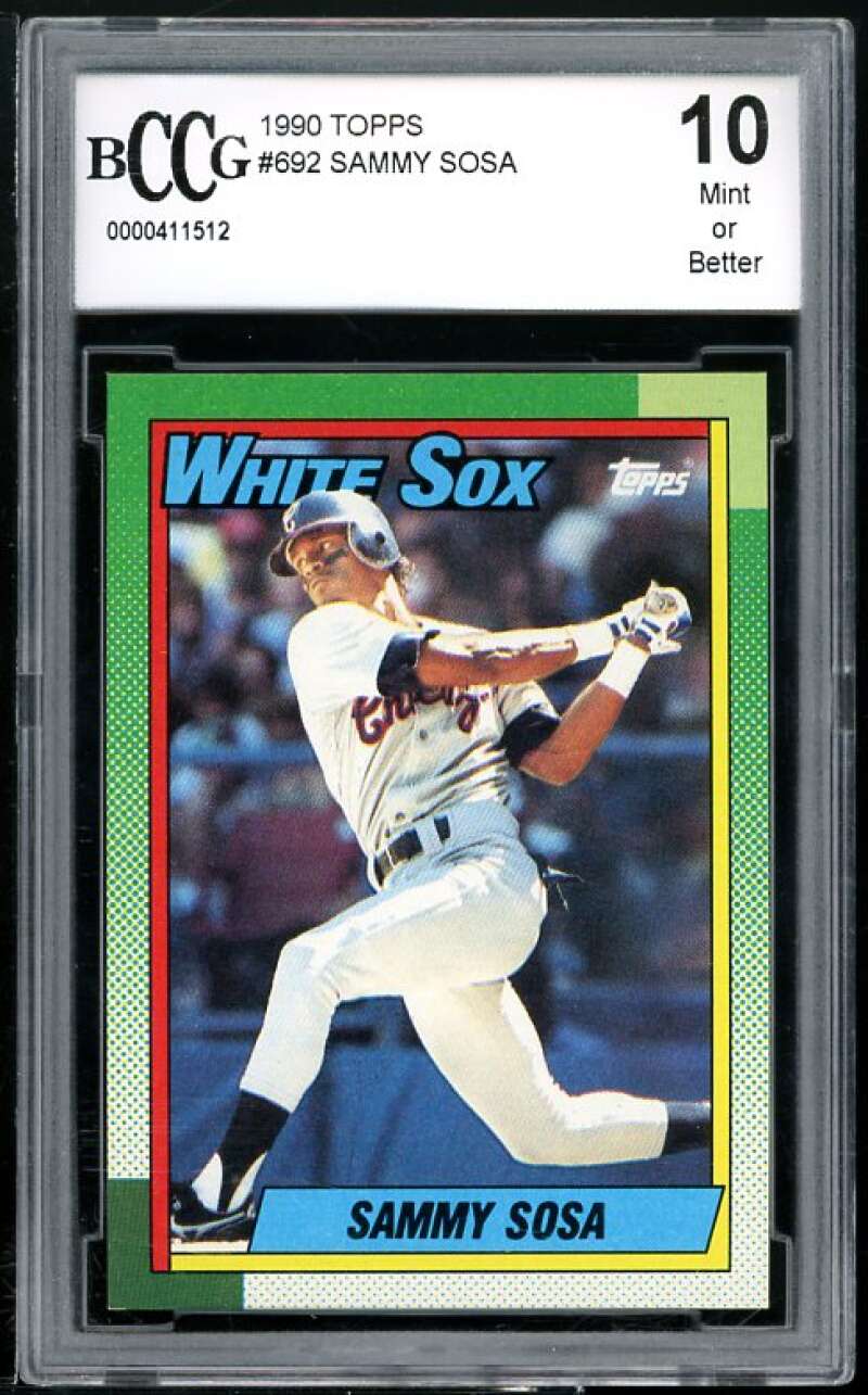 Sammy Sosa Rookie Card