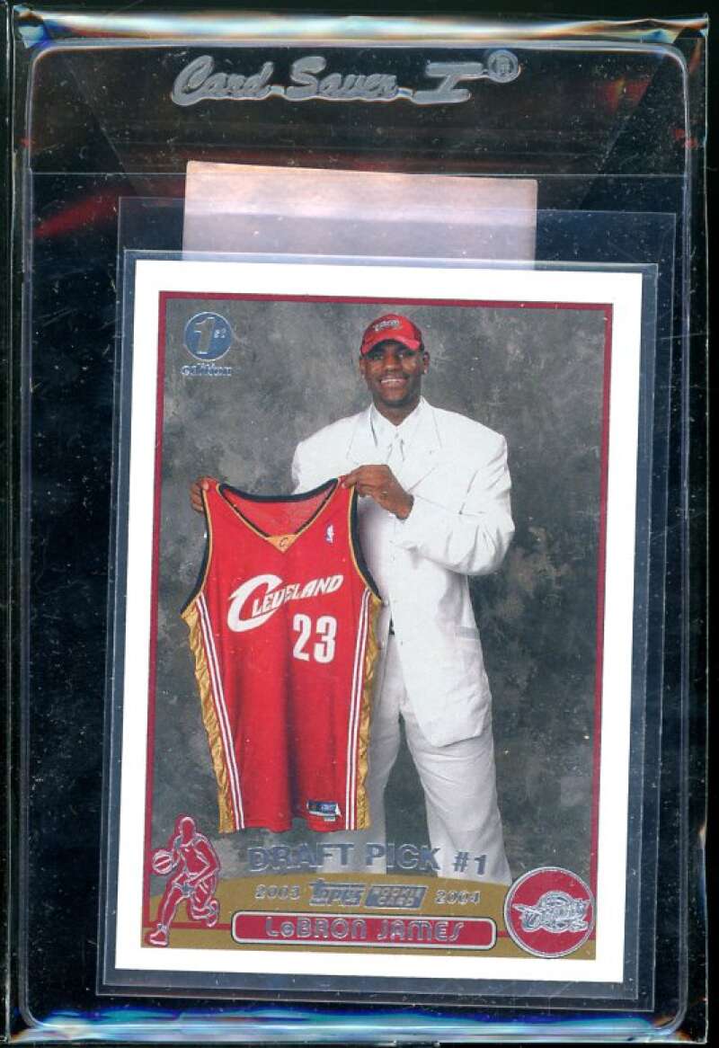 Lebron James Rookie Card 2003-04 Topps First 1st Edition #221 Ebay Authenticity Image 1