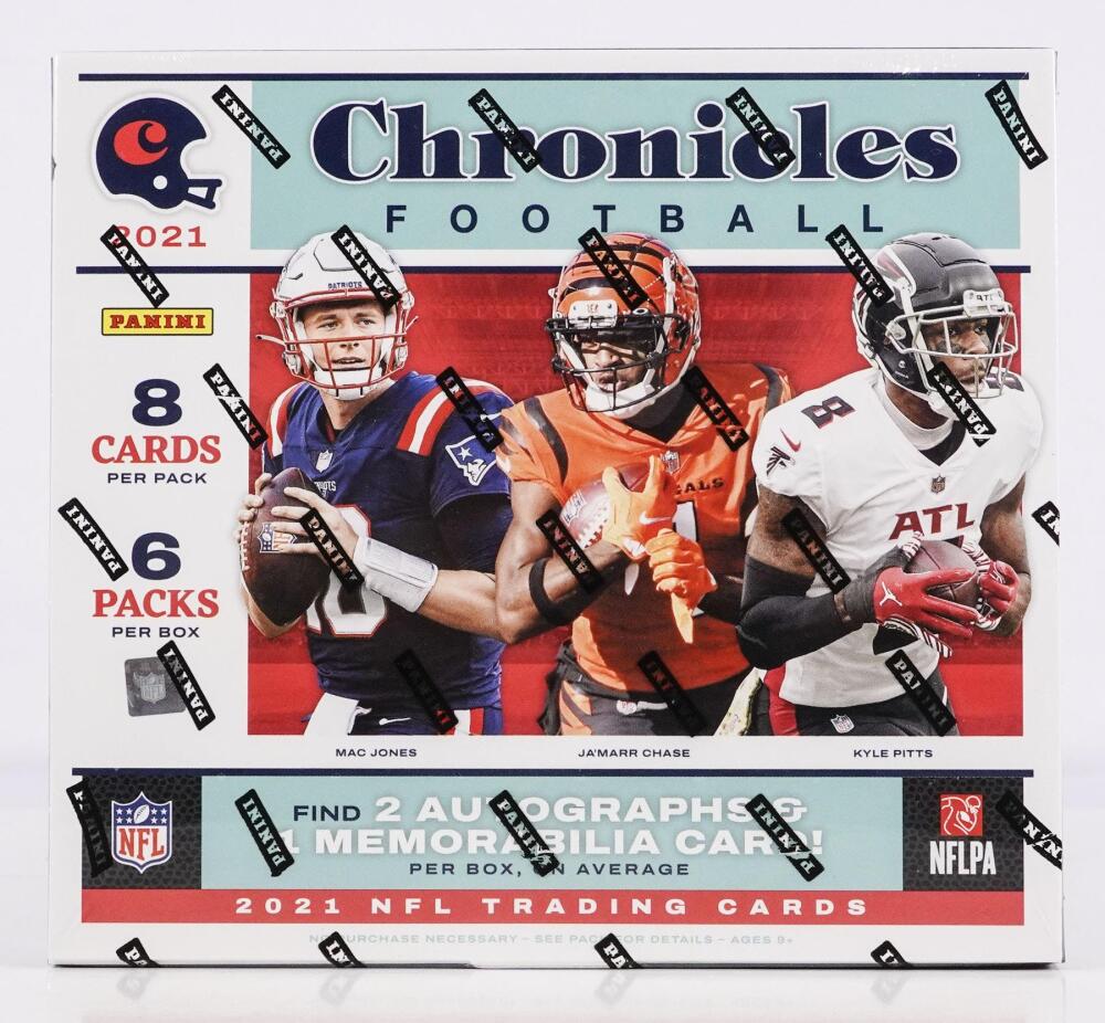 2021 Panini Chronicles Football Hobby Box Image 1