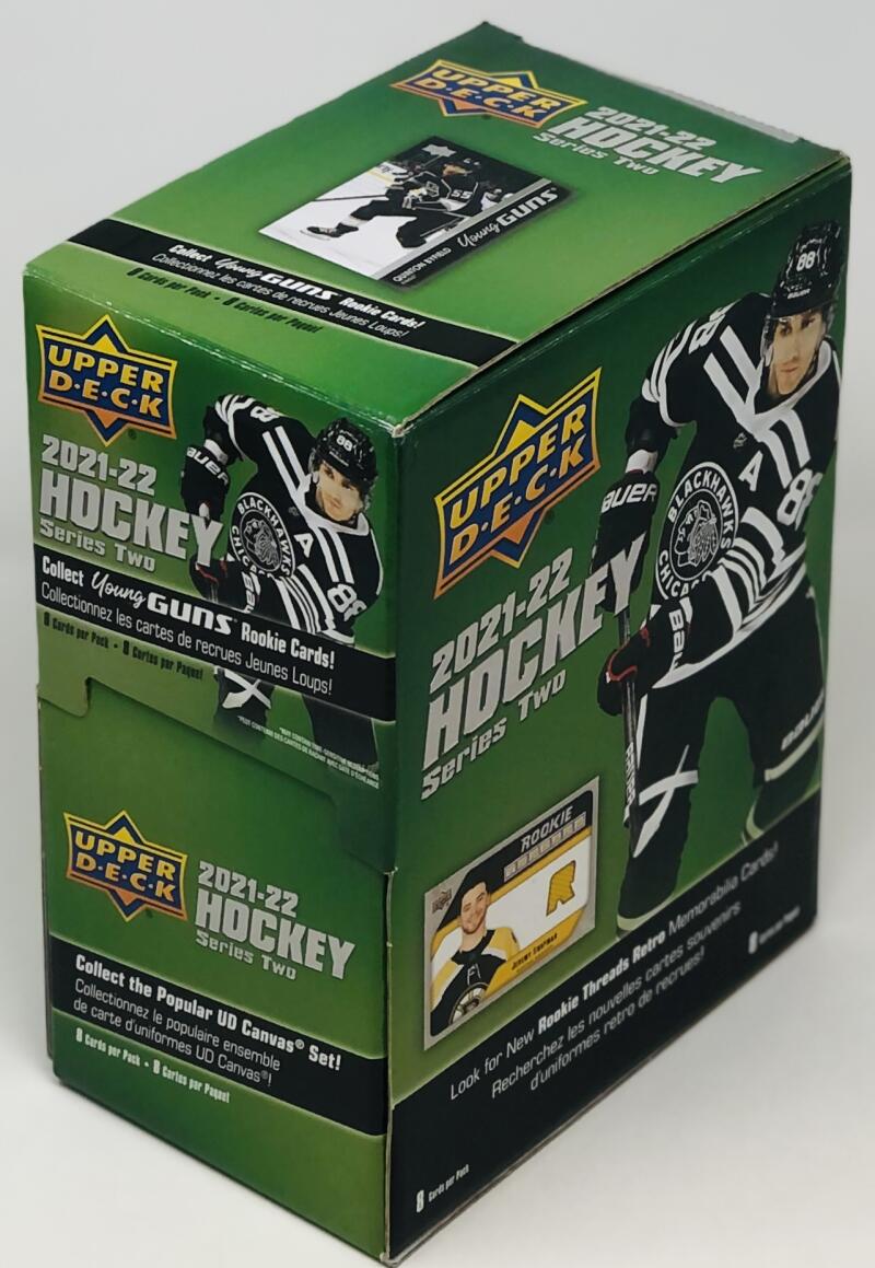 2021-22 Upper Deck Series 2 Gravity Feeder Hockey Box Image 1