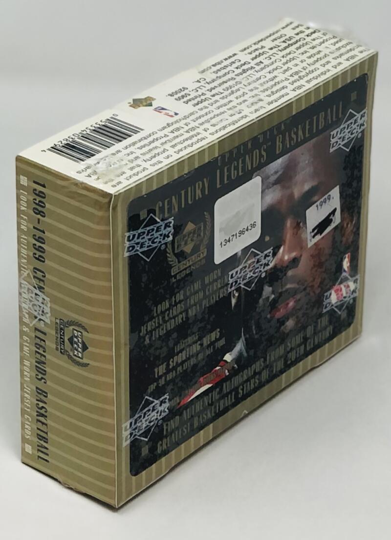 1998-99 UD Century Legends Basketball Box Image 1