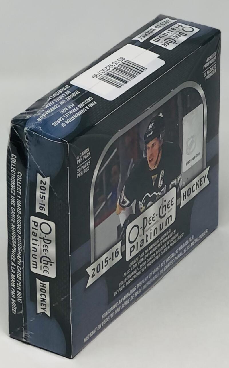 2015-16 O-Pee-Chee Platinum Hockey Box Image 1