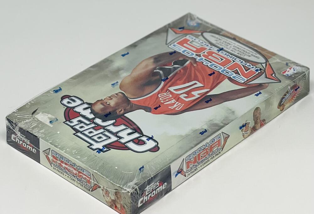 2004-05 Topps Chrome Basketball Hobby Box Image 2