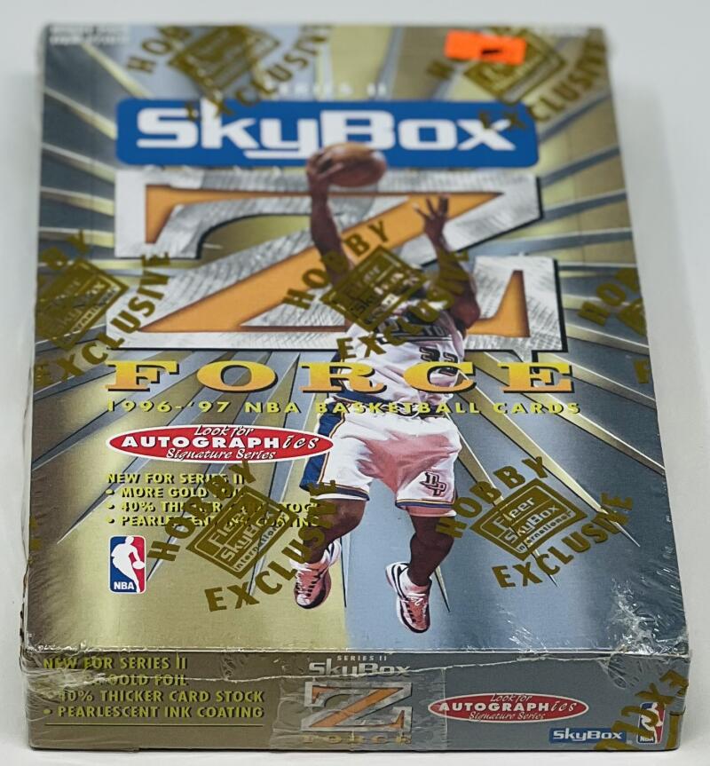 1996-97 Fleer Skybox Series Two Z Force Basketball Hobby Box Image 4