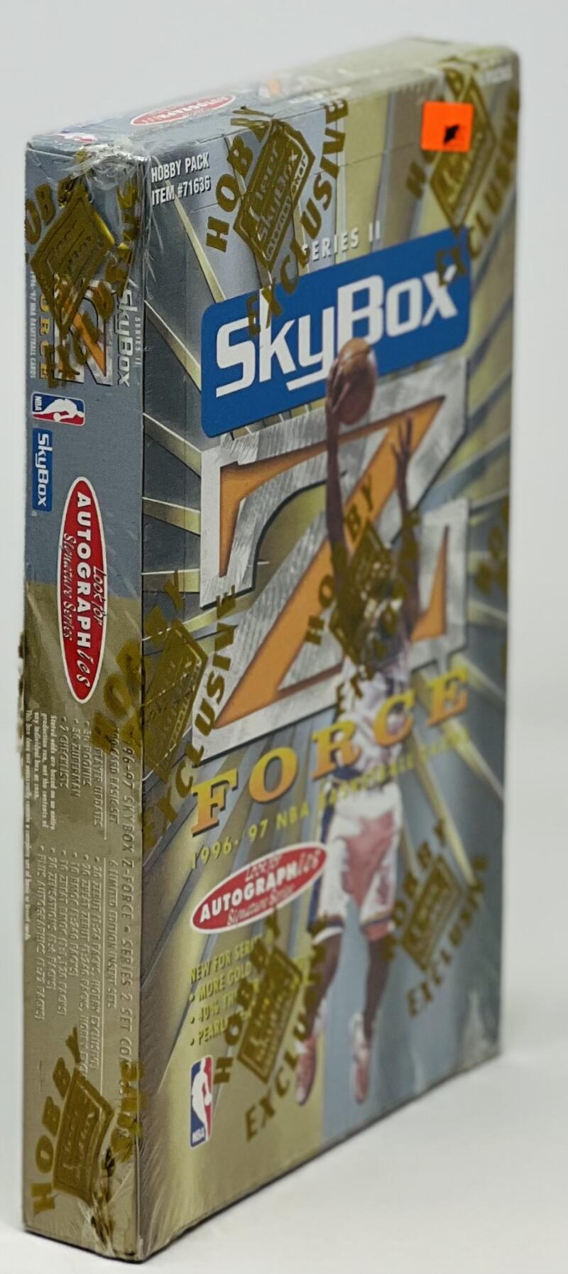 1996-97 Fleer Skybox Series Two Z Force Basketball Hobby Box Image 1