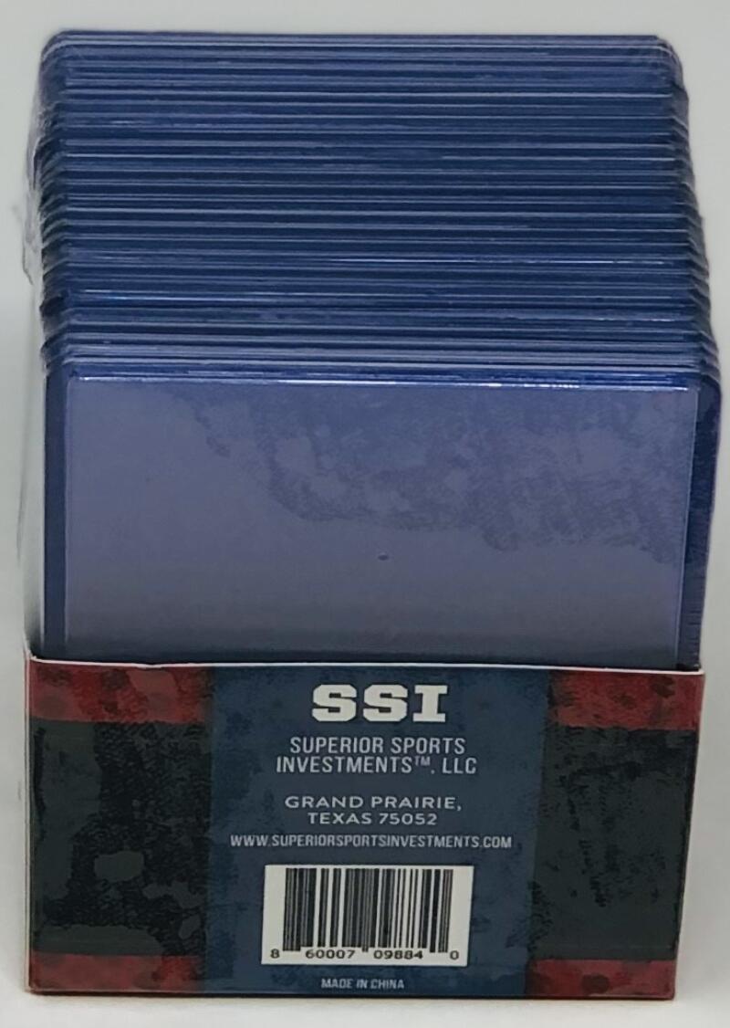 Superior Sports Investments SSI Sports Cards 55PT Thick Top Loaders pack of 25 3x4" Image 3