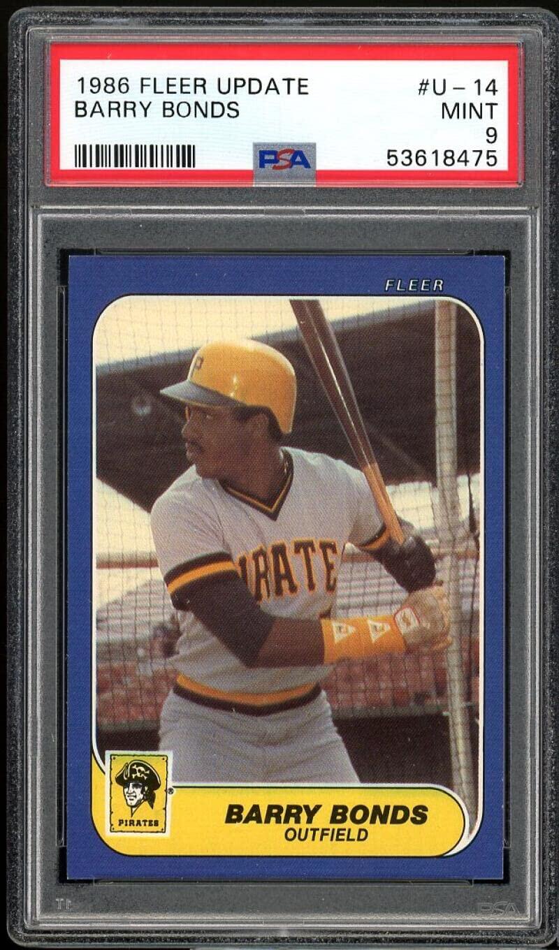 Barry Bonds Rookie Card 