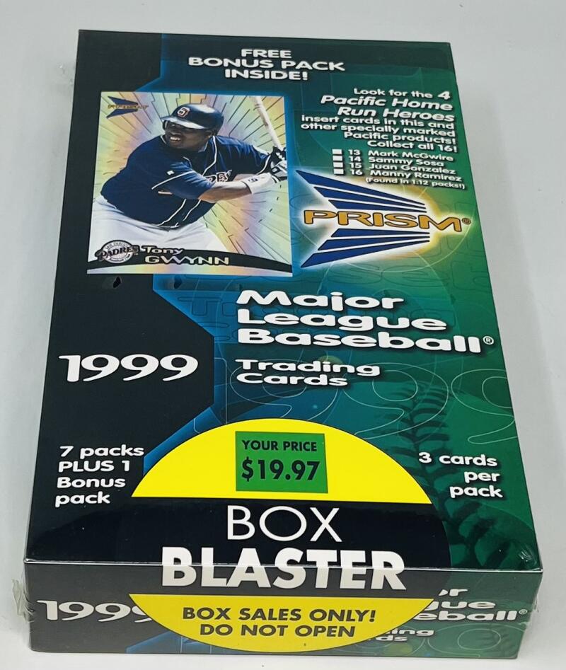 1999 Pacific Prism Baseball 8-Pack Blaster Box Image 1