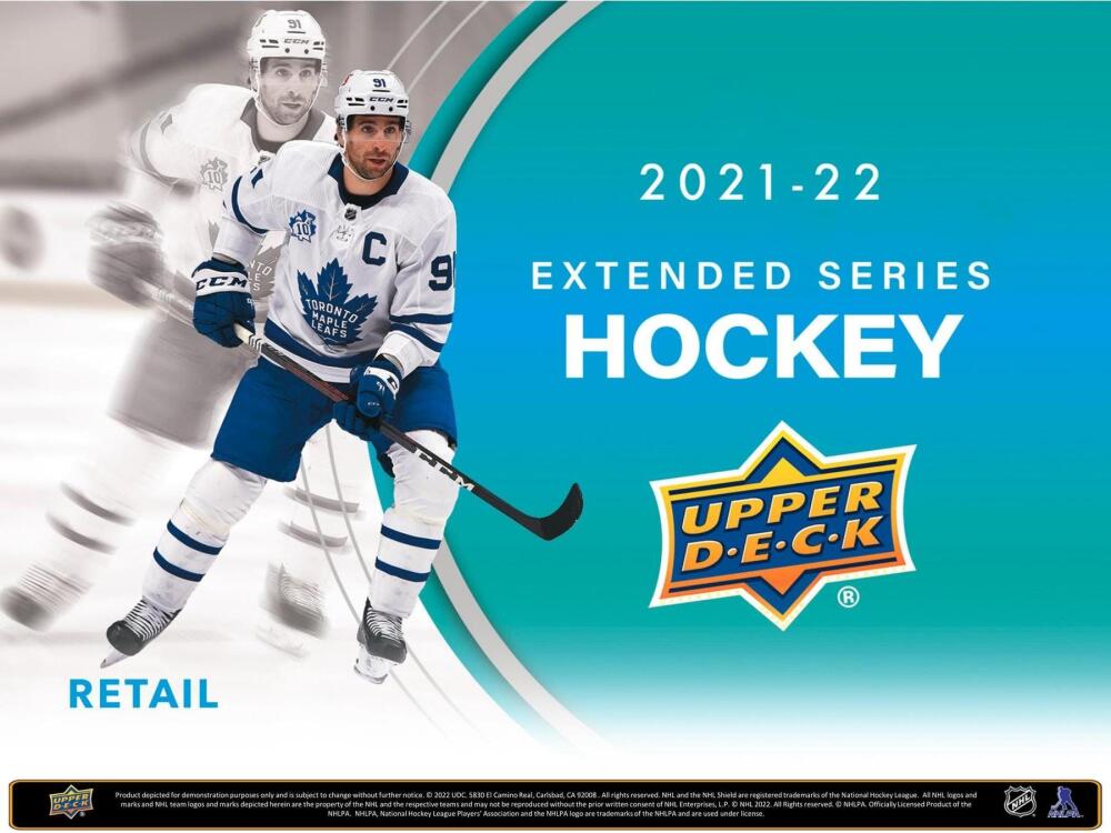 2021-22 Upper Deck Extended Series Hockey 6-Pack Blaster Box Image 3