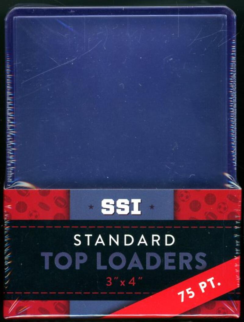 SSI (50) Sports Card 75PT Thick Top Loader 2 Packs of 25 Superior Sports Image 2