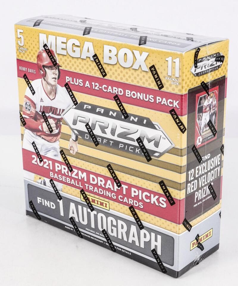 2021 Panini Prizm Draft Picks Baseball Mega Box (Walmart) Image 2