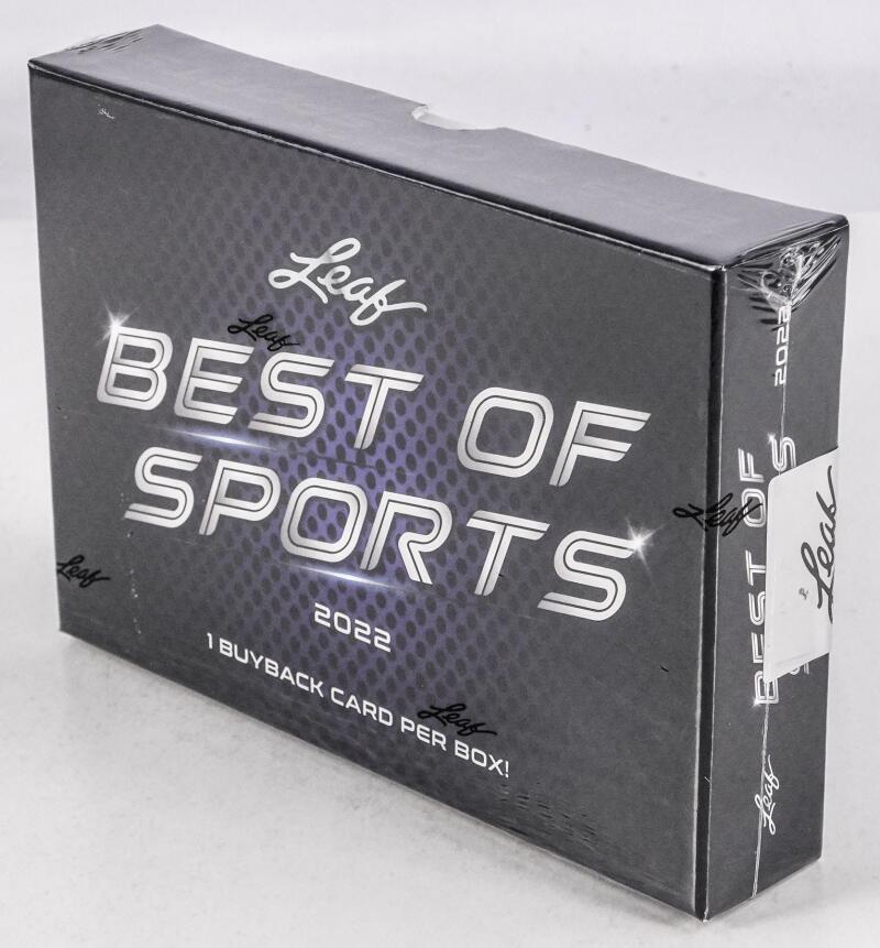 2022 Leaf Best Of Sports Hobby Box Image 2