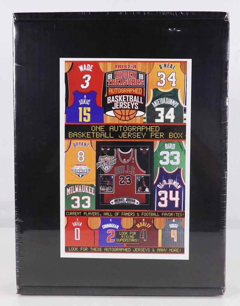 2022 TriStar Hidden Treasures Autographed Basketball Jersey Hobby Box Image 2