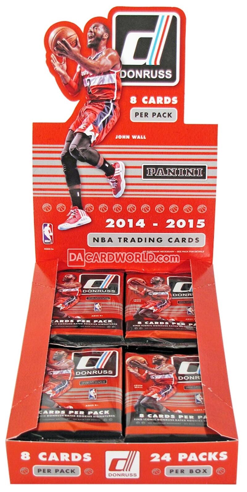 2014-15 Panini Donruss Basketball Hobby Box Image 3