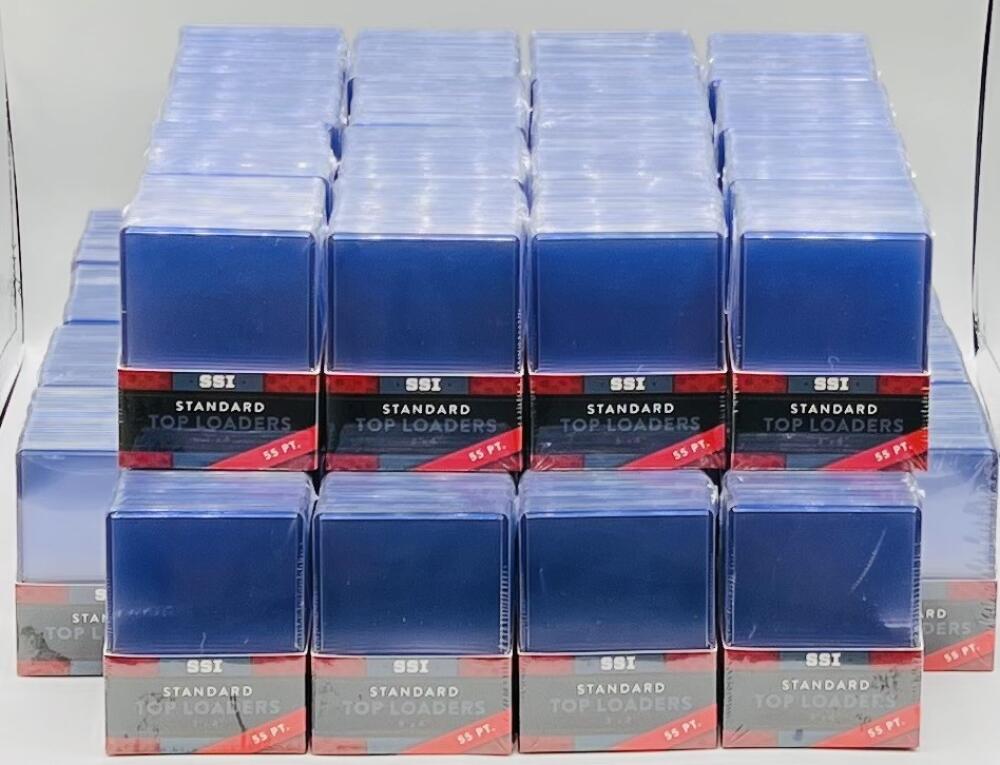SSI (1000) Sports Card 55PT Thick Top Loader 40 Packs of 25 Superior Sports Image 5