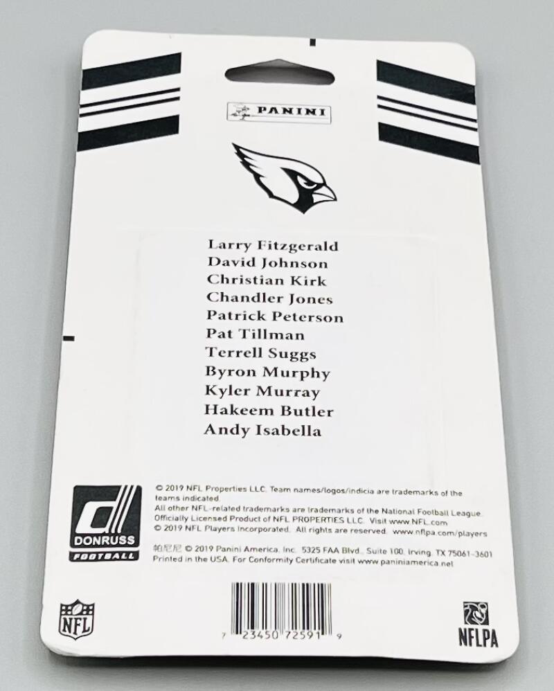 2019 Panini NFL Donruss Arizona Cardinals Football Team Set  Image 2