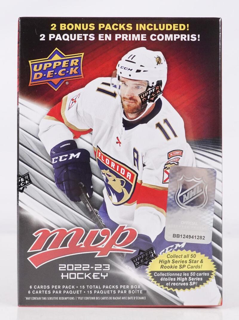 2022-23 Upper Deck MVP Hockey Blaster Box Image 1