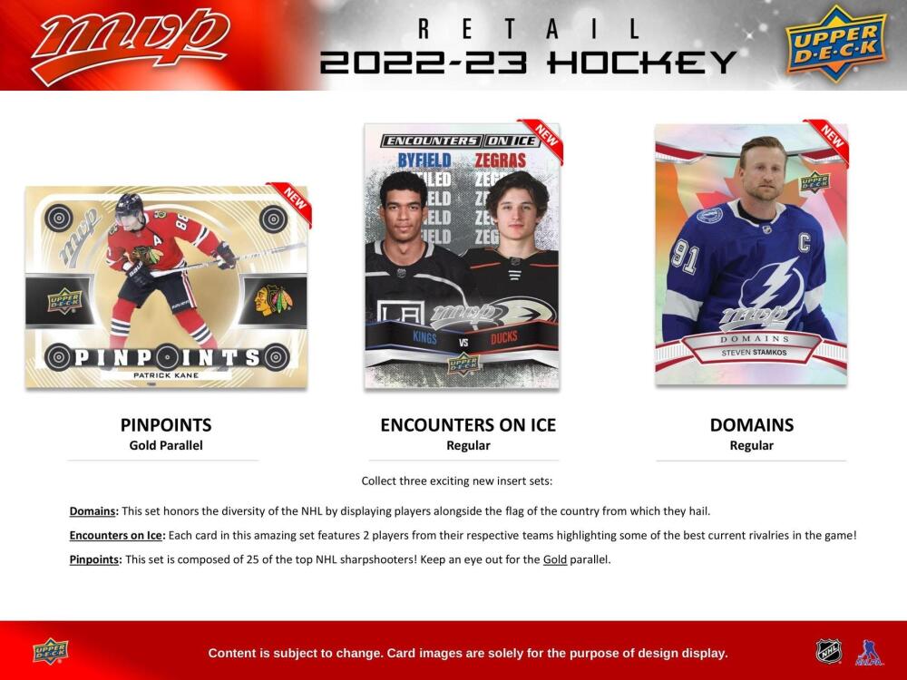 2022-23 Upper Deck MVP Hockey Blaster Box Image 6