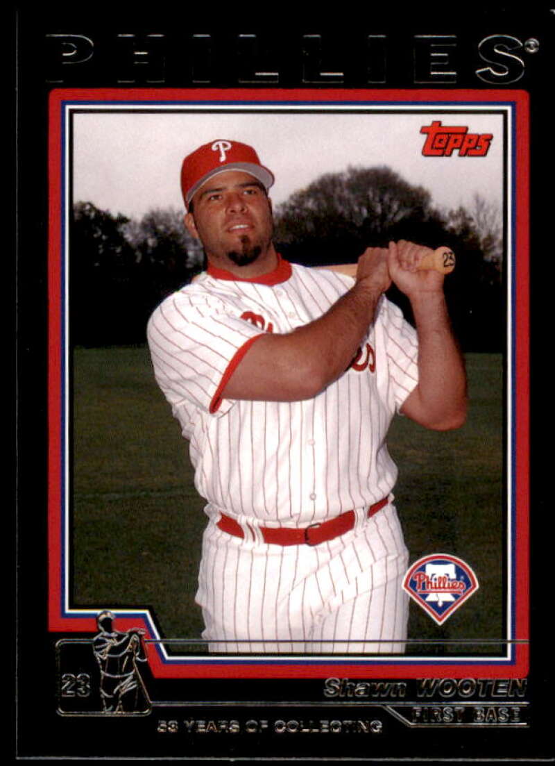 Shawn Wooten Card 2004 Topps Black #561 Image 1