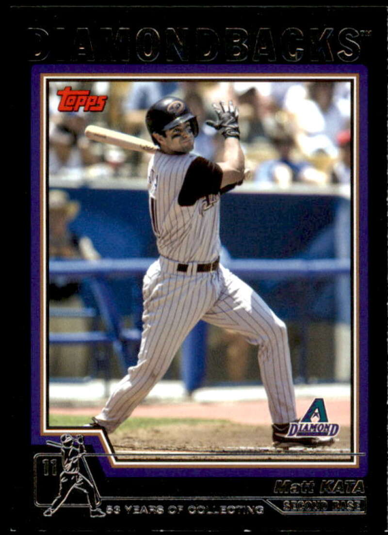 Matt Kata Card 2004 Topps Black #562 Image 1