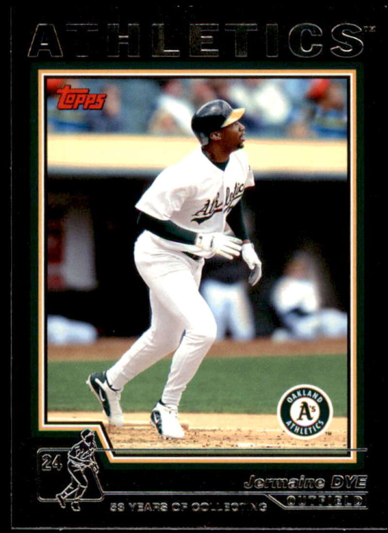 Jermaine Dye Card 2004 Topps Black #579 Image 1