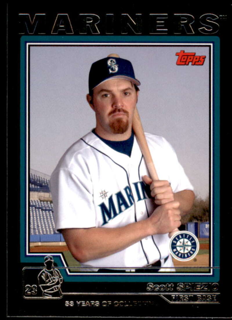 Scott Spiezio Card 2004 Topps Black #586 Image 1