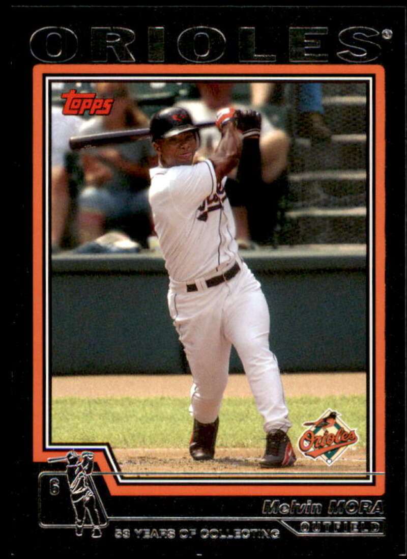 Melvin Mora Card 2004 Topps Black #588 Image 1