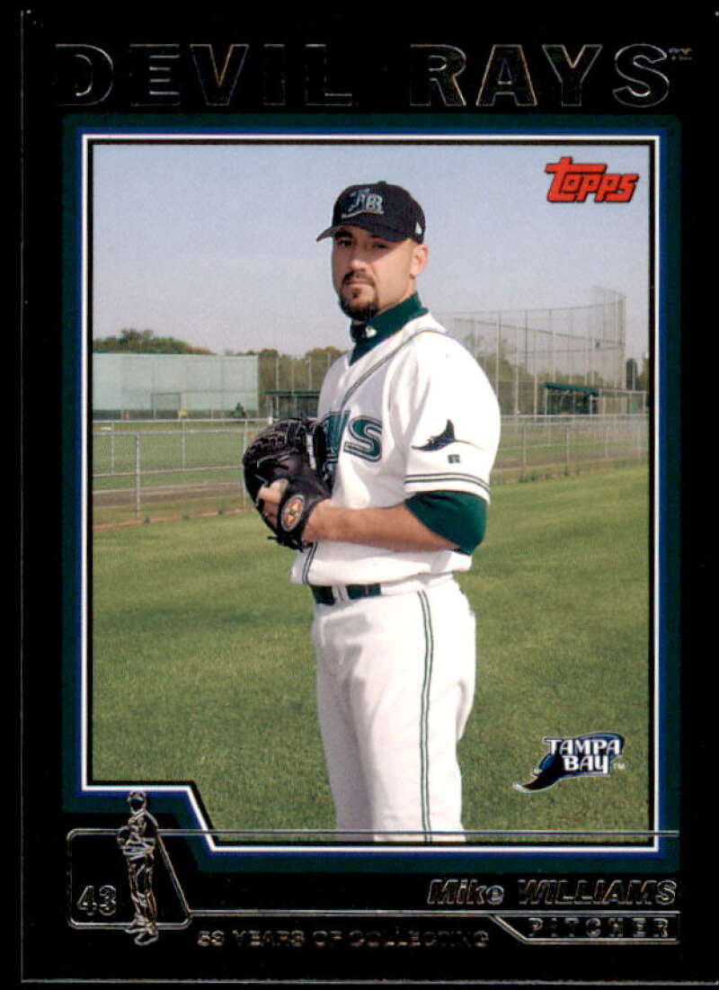 Mike Williams Card 2004 Topps Black #598 Image 1