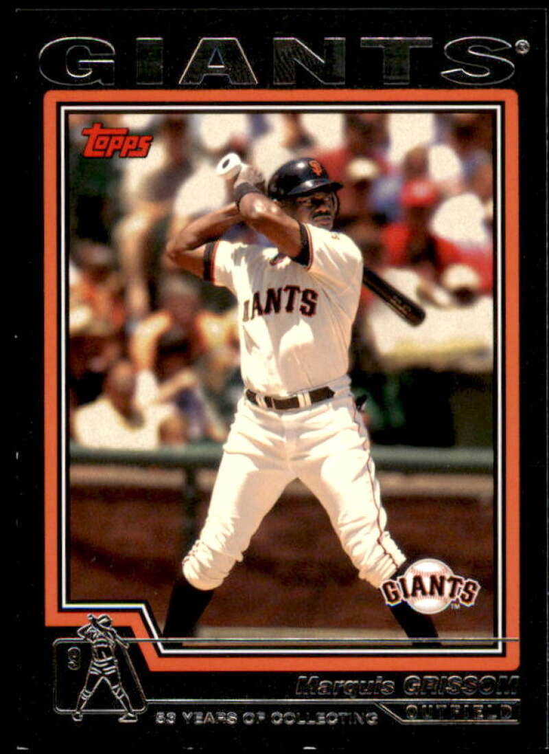 Marquis Grissom Card 2004 Topps Black #601 Image 1