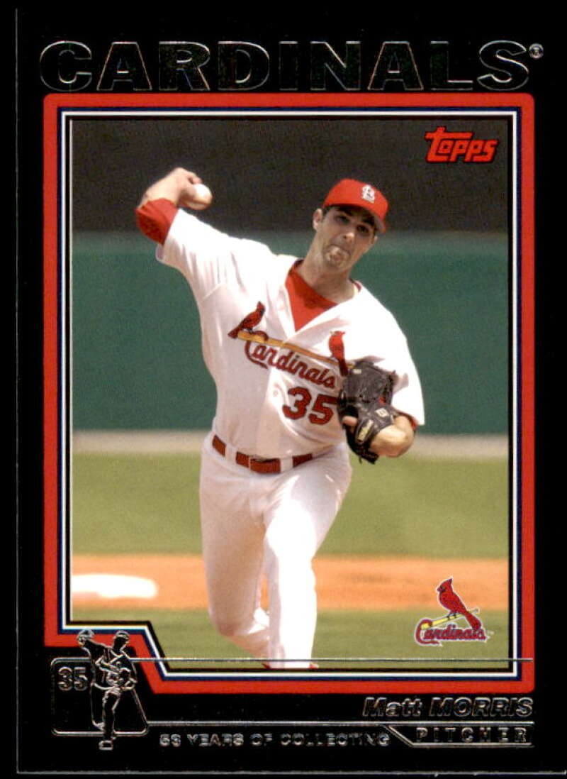 Matt Morris Card 2004 Topps Black #602 Image 1