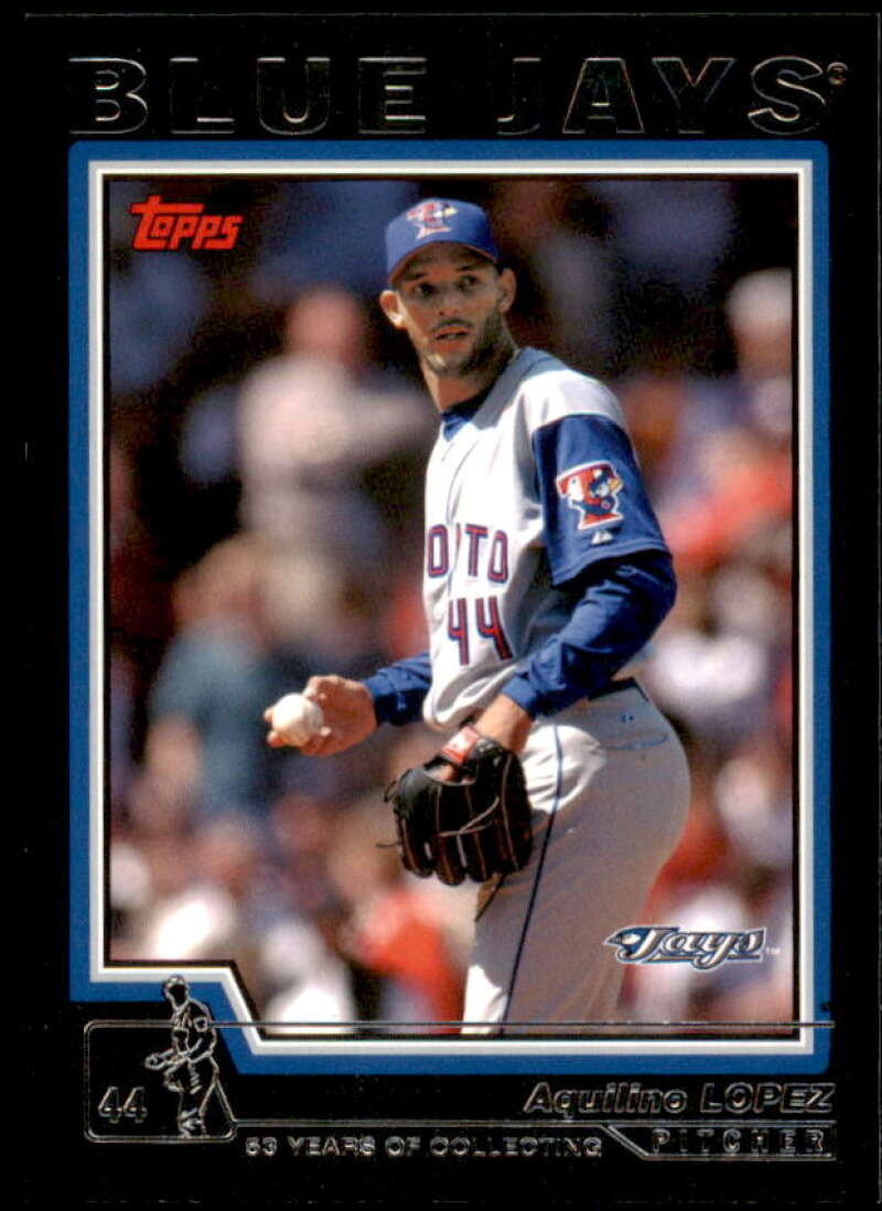 Aquilino Lopez Card 2004 Topps Black #605 Image 1