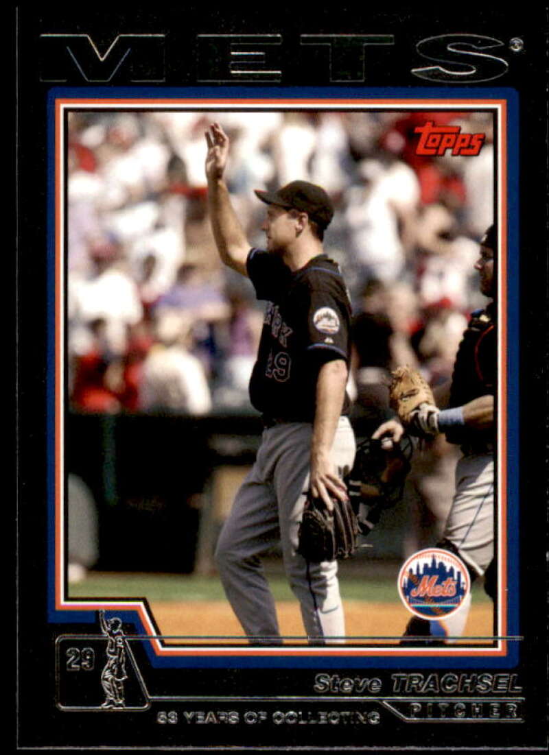 Steve Trachsel Card 2004 Topps Black #616 Image 1