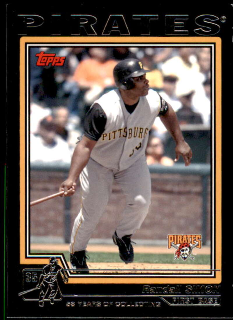 Randall Simon Card 2004 Topps Black #624 Image 1