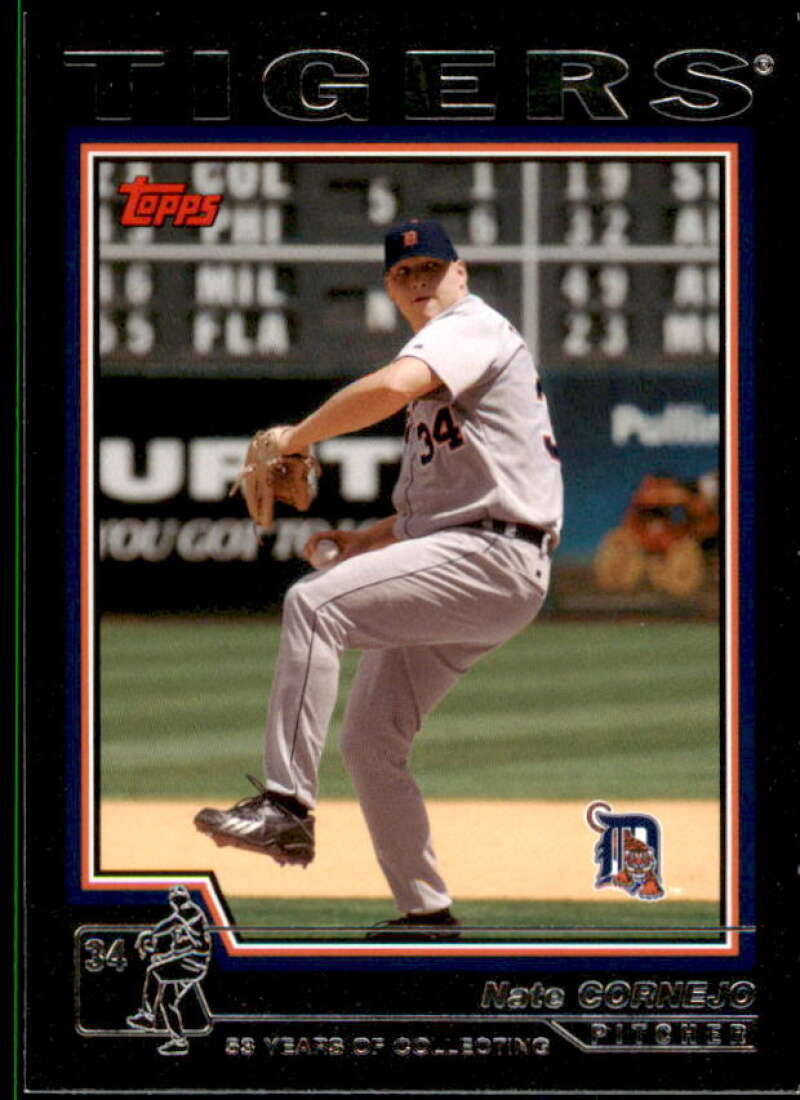 Nate Cornejo Card 2004 Topps Black #626 Image 1