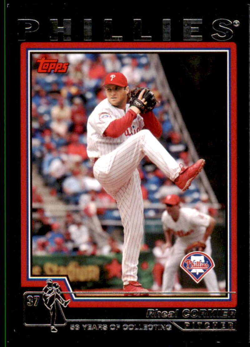 Rheal Cormier Card 2004 Topps Black #630 Image 1