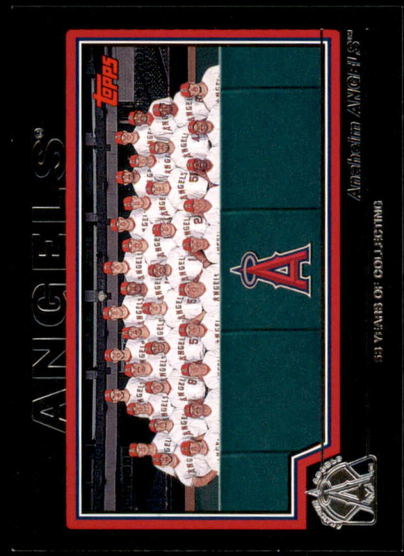 Anaheim Angels Card 2004 Topps Black #638 Image 1