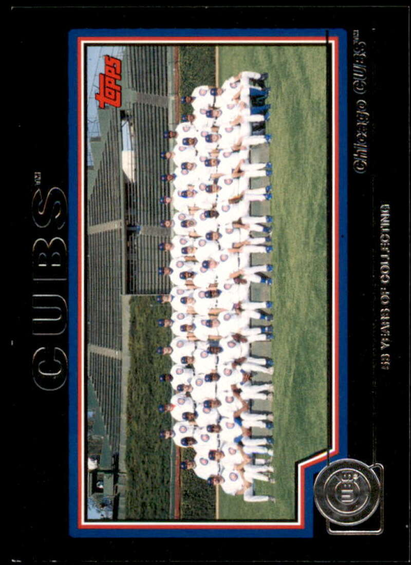 Chicago Cubs Card 2004 Topps Black #643 Image 1