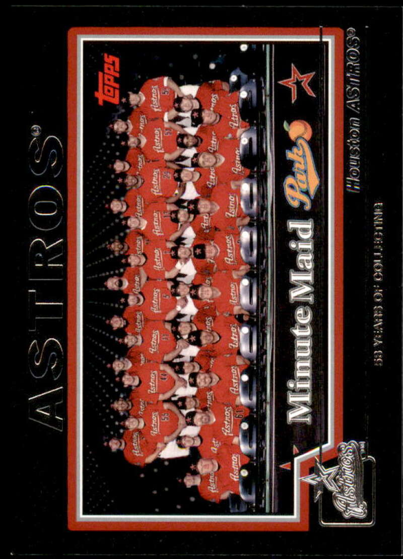 Houston Astros Card 2004 Topps Black #650 Image 1