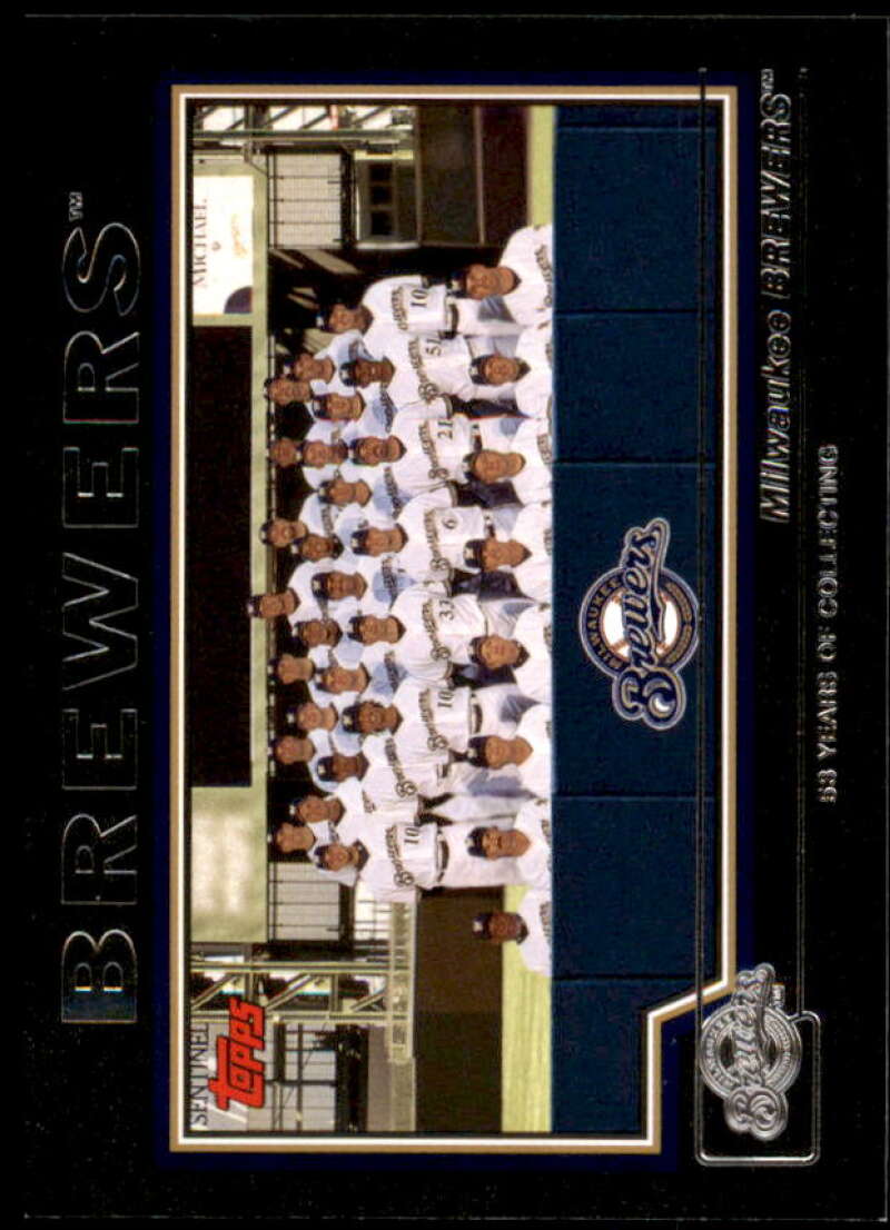 Milwaukee Brewers Card 2004 Topps Black #653 Image 1