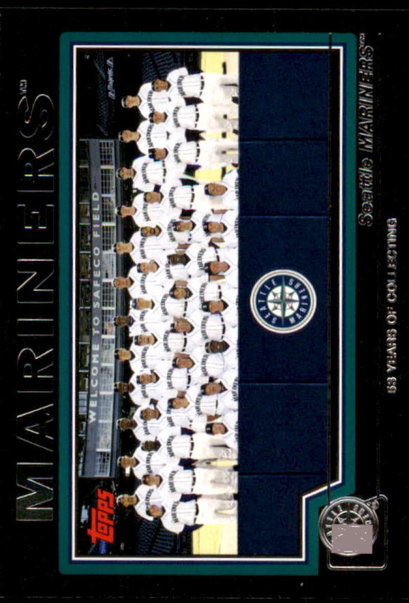 Seattle Mariners Card 2004 Topps Black #663 Image 1