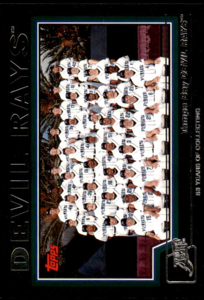 Tampa Bay Devil Rays Card 2004 Topps Black #665 Image 1