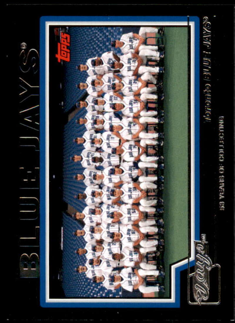 Toronto Blue Jays Card 2004 Topps Black #667 Image 1