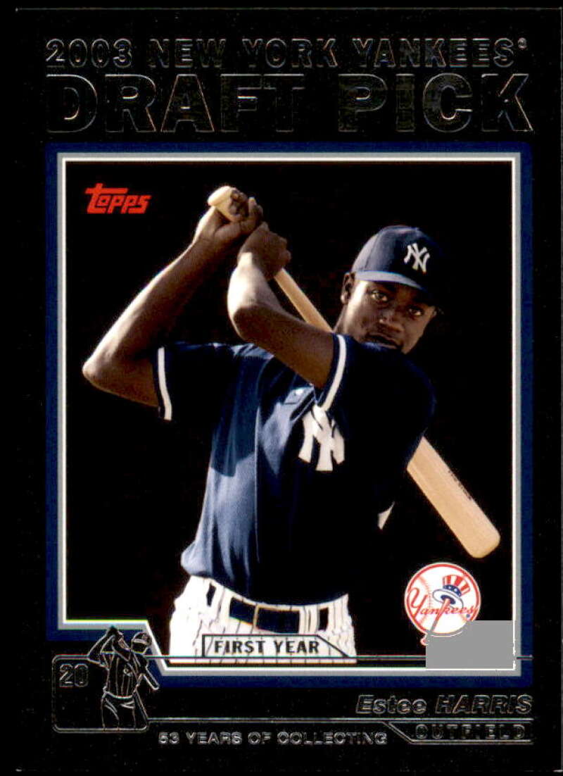 Estee Harris Rookie Card 2004 Topps Black #675 Image 1