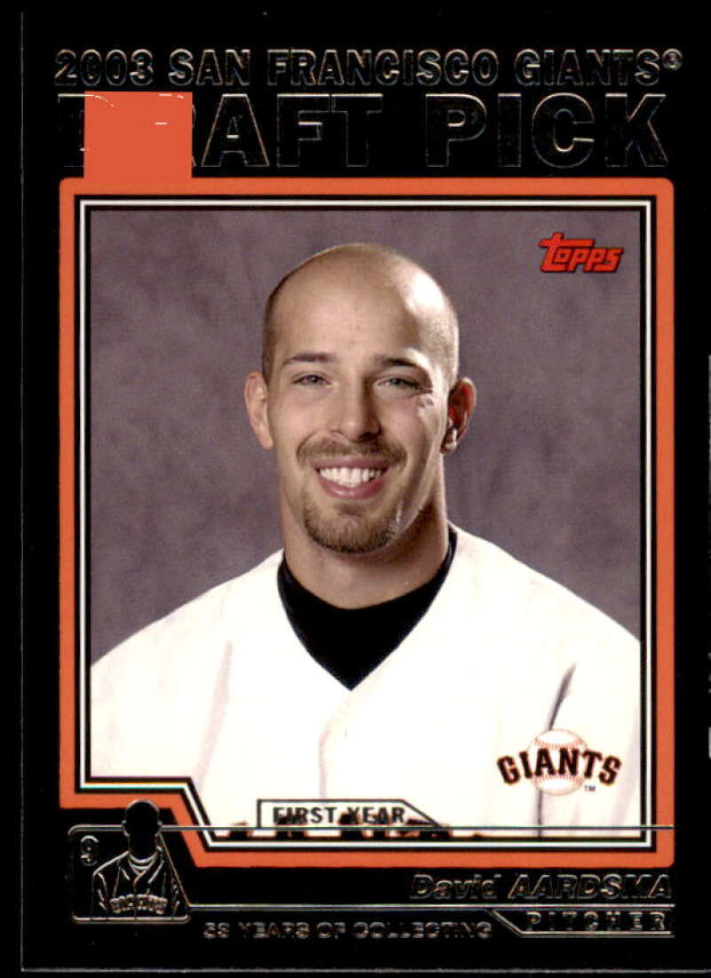 David Aardsma Rookie Card 2004 Topps Black #676 Image 1