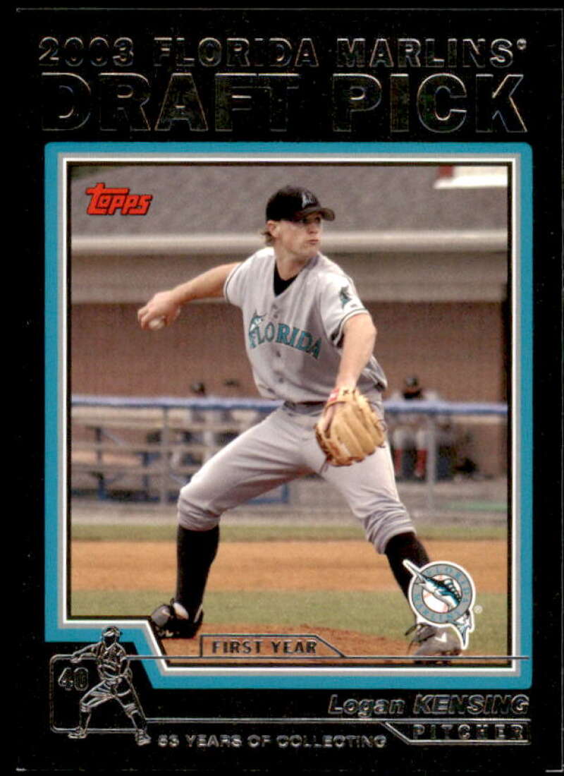 Logan Kensing Rookie Card 2004 Topps Black #683 Image 1