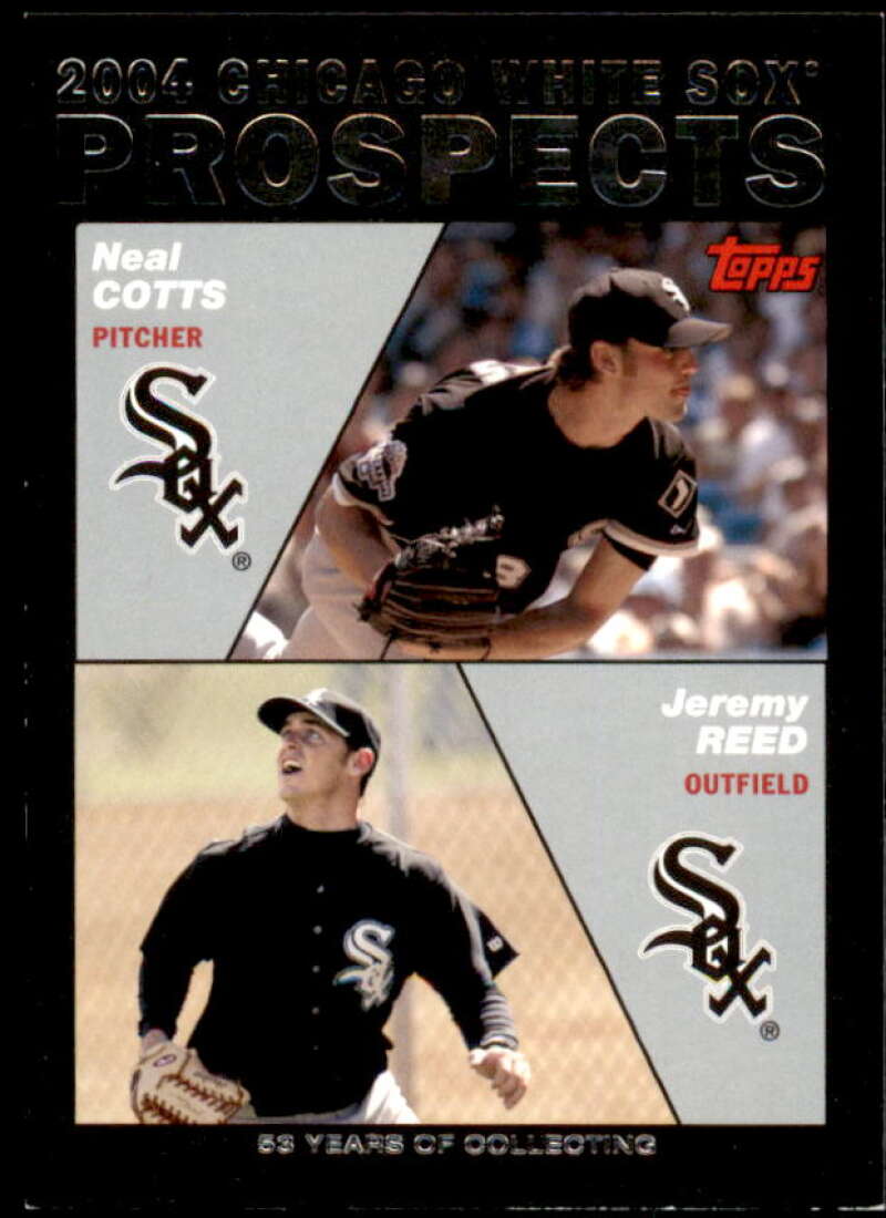 Neal Cotts/Jeremy Reed Rookie Card 2004 Topps Black #690 Image 1